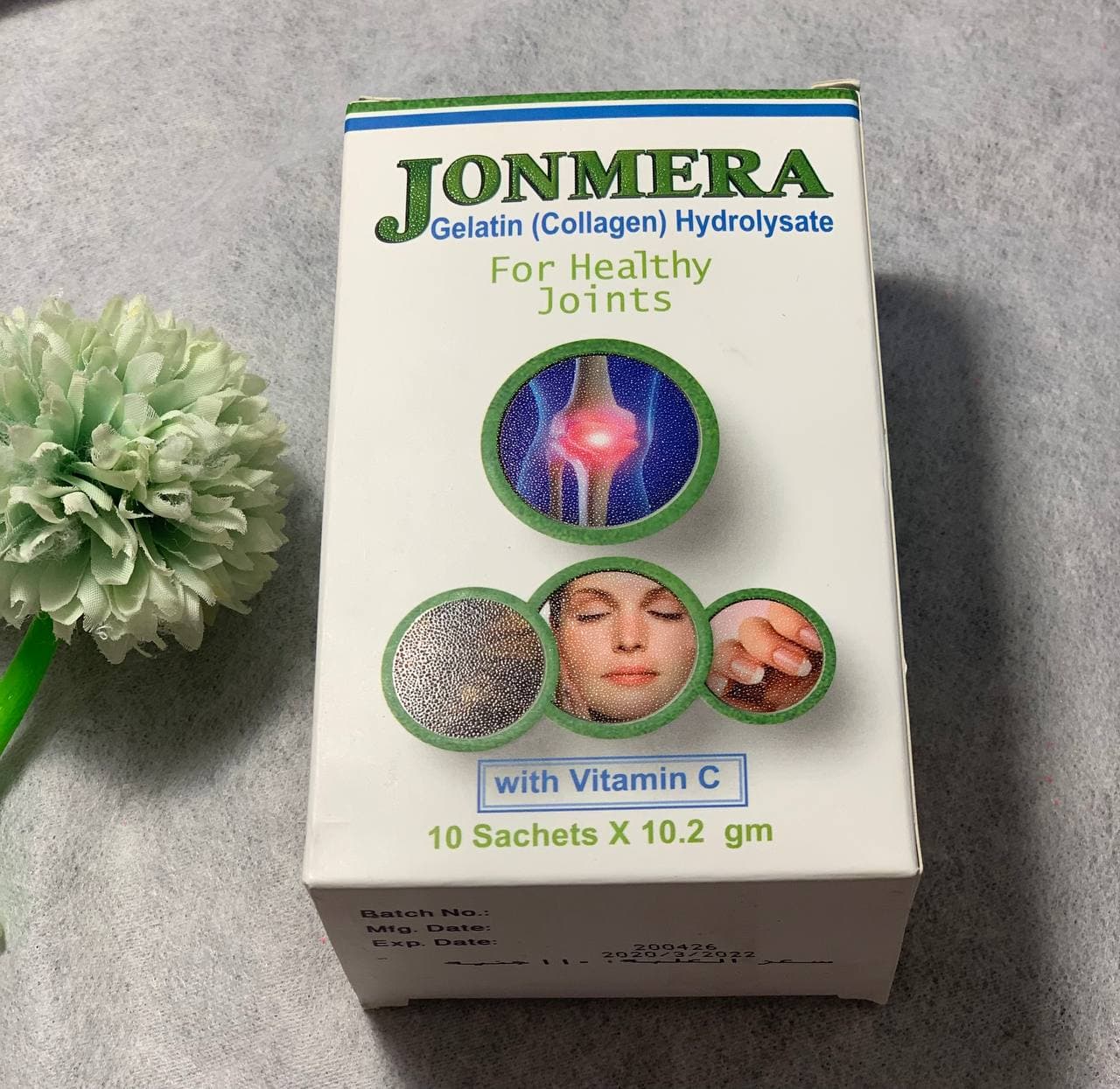 Jonmera (жонмера, йонмера). Питний колаген з вітаміном Ц. 10 саше