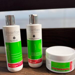 Pontagar Hairfan. Shampoo, Conditioner, Hair Mask. Шампунь, кондиціонер, маска для волосся