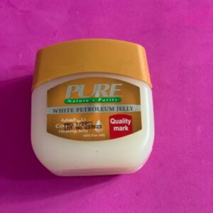 PURE Nature's Purity Вазелін. Масло какао. Вага з банкою 70г White Petroleum Jelly. Cocoa Butter.