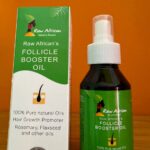 Raw African. Олія для стимуляції фолікулів. 100мл. Follicle Booster Oil