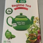Isis Regime Tea with Mint. Чай для схуднення Ісіс Режим з м'ятою. 50 пакетиків.