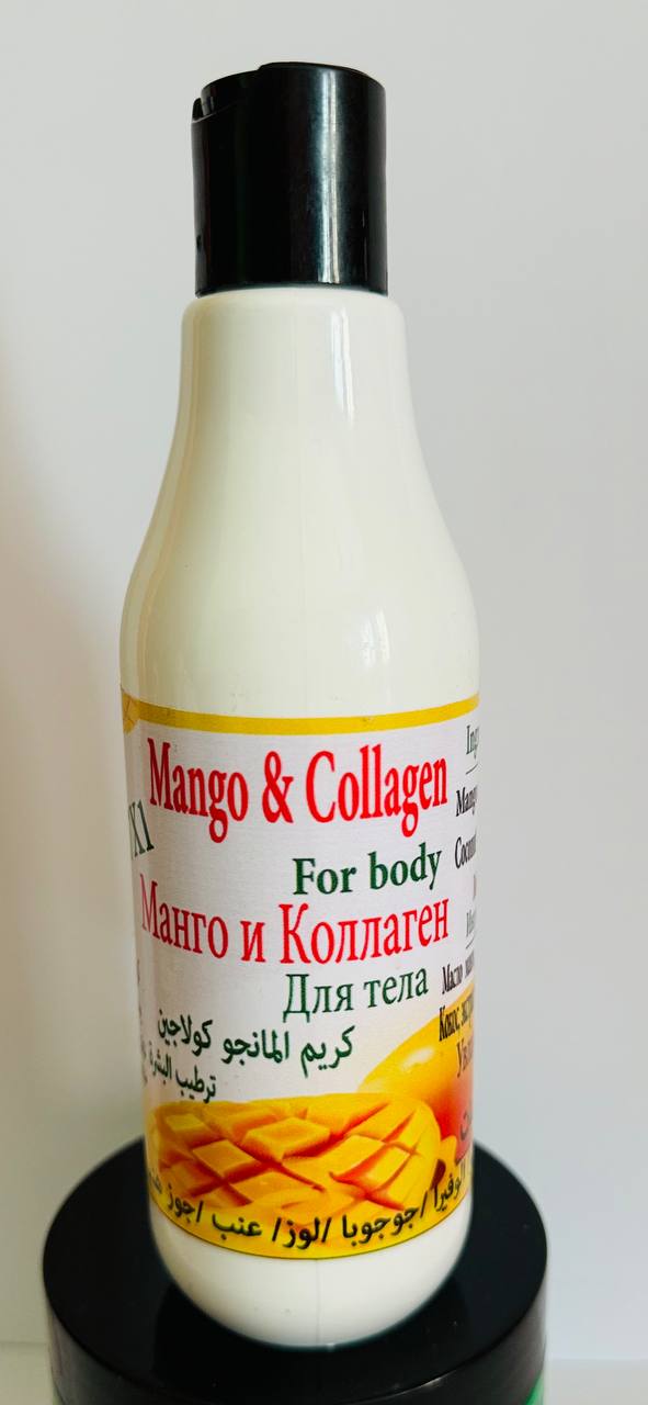 SheaAfrica. Манго і колаген для тіла. 300мл. Mango and collagen for body