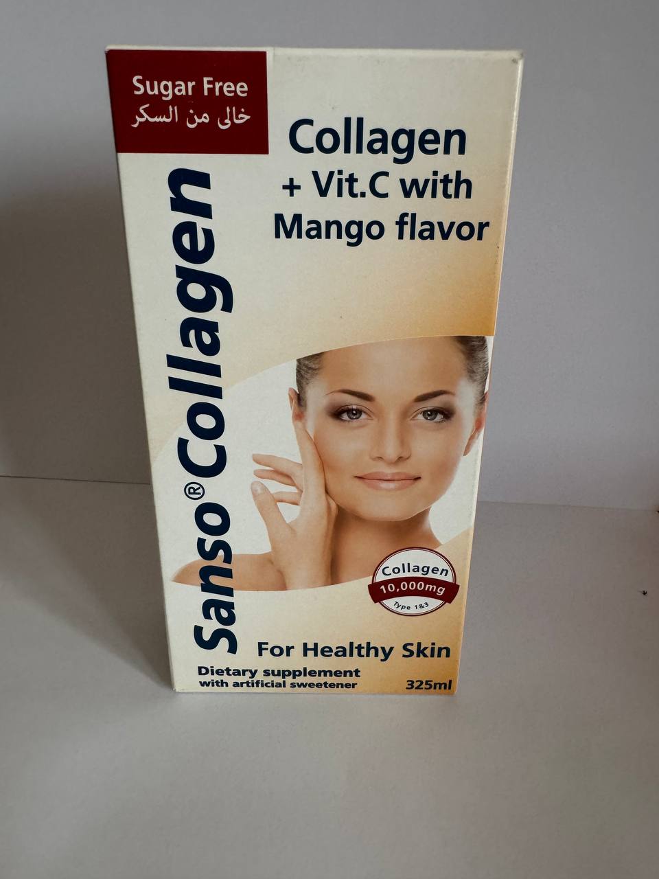 Натуральний питний колаген та вітамін C зі смаком манго Sanso Collagen (330ml). Термін до 05-2025 - Зображення 3