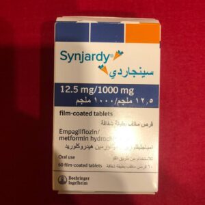 Synjardy Сінжарді 12,5mg/1000mg 60 пигулок для схуднення та при діабеті. Строк 2027