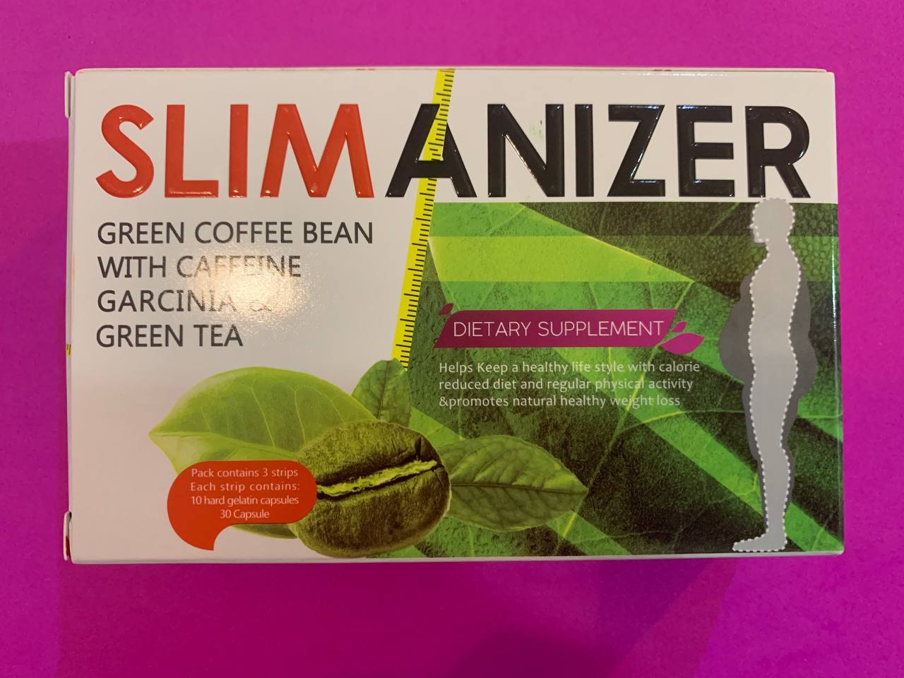 Сліманайзер Slimanizer. Харчова добавка. 30 капсул