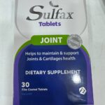 Sulfax Joint. Сульфакс Джойнт 30 таблеток. Харчова добавка для підтримки здоров'я суглобів та хрящів