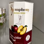 Symphony. Масажний крем на основі яблучного оцту. 150gm. Apple Cider Vinegar Massage Cream