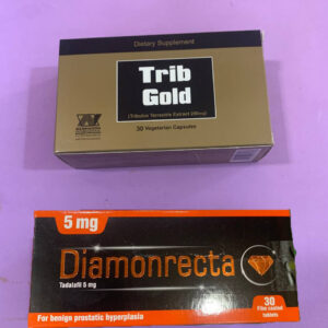 Комплекс для чоловіків на 1 місяць (tribulus/tadalafil). Тріб Голд. Даймонректа