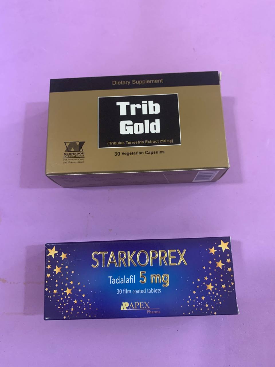 Комплекс для чоловіків на 1 місяць (tribulus/tadalafil). Тріб Голд. Старкопрекс