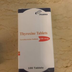 Thyroxine 100mcg Тироксін. 100 tablets