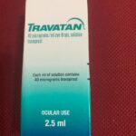 Travatan Траватан 2,5 мл для очей.  Очні краплі 40мкг/мл, розчин травопросту