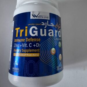 TriGuard. ТриГвард. Вітаміни C, D. Zync 30 капсул