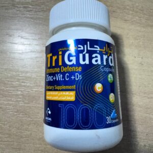 TriGuard. ТриГвард. Вітаміни C, D. Zync 30 капсул