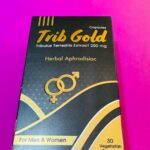 Trib Gold Тріб Голд. 30 рослинних капсул для чоловіків. (Tribulus Terrestris Extract 250mg) Design 2024