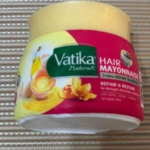 Майонез для відновлення волосся Ватика Мед та рицинова олія. Vatika Об'єм 500 ml