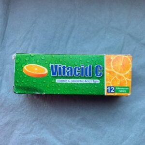 Vitacid C Вітацид Ц 1г (вітамін Ц). 12 таблеток