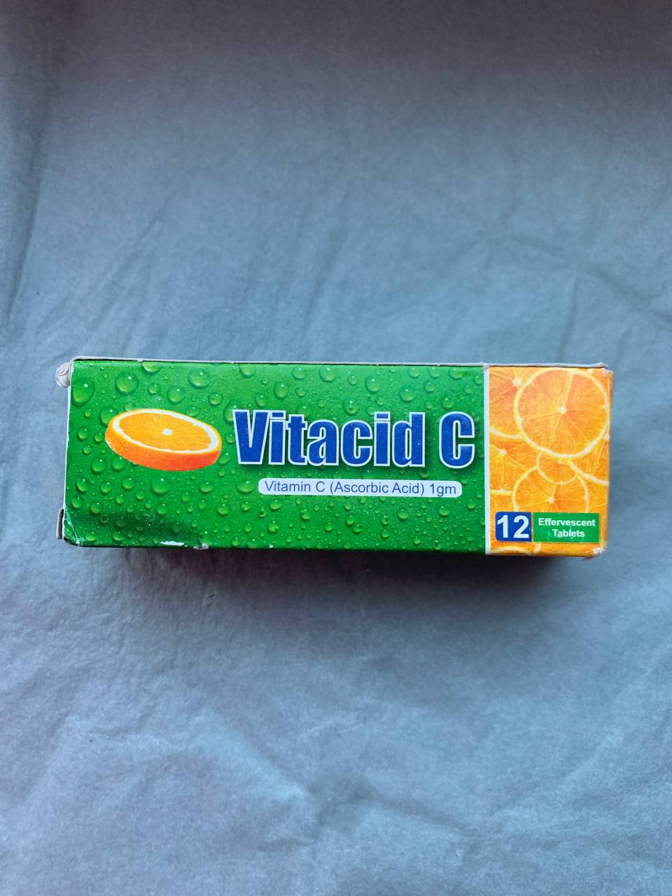 Vitacid C Вітацид Ц 1г (вітамін Ц). 12 таблеток