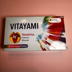 Vitayami. Вітайамі. Гематини, вітаміни, мінерали. 30 таблеток. Hematinics, vitamins, minerals