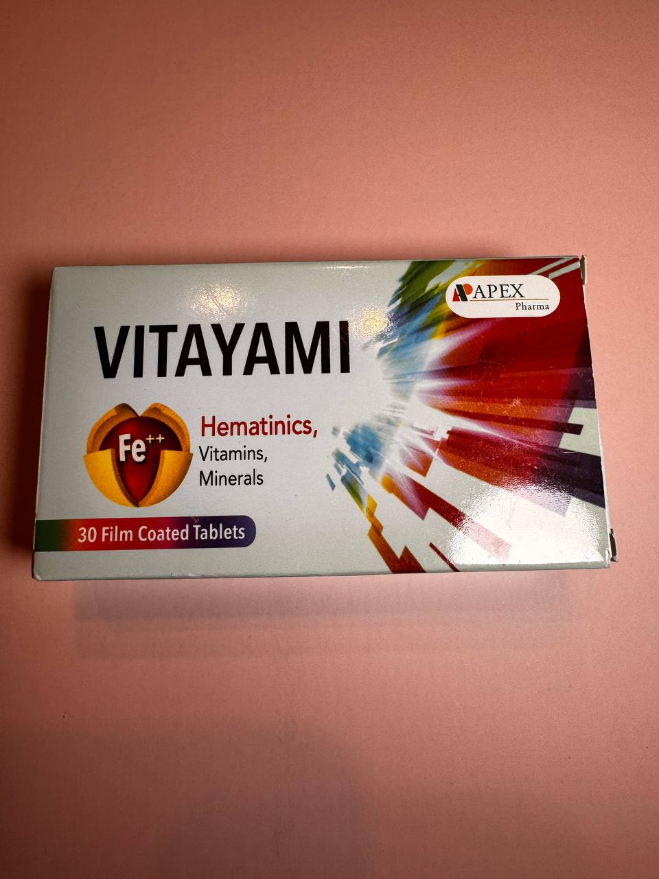Vitayami. Вітайамі. Гематини, вітаміни, мінерали. 30 таблеток. Hematinics, vitamins, minerals