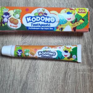 Kodomo. Дитяча зубна паста. Апельсиновий смак. Kids toothpaste. Orange flavor.