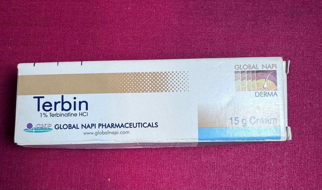 Terbin (terbinafine HCl) Тербін. Проти-грибкова мазь 15г