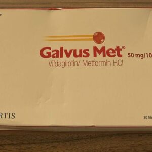 Galvus Met Галвус Мет (50mg/1000mg) (vidagliptin/metformin HCl). 30 таблеток, вкритих плівковою оболонкою
