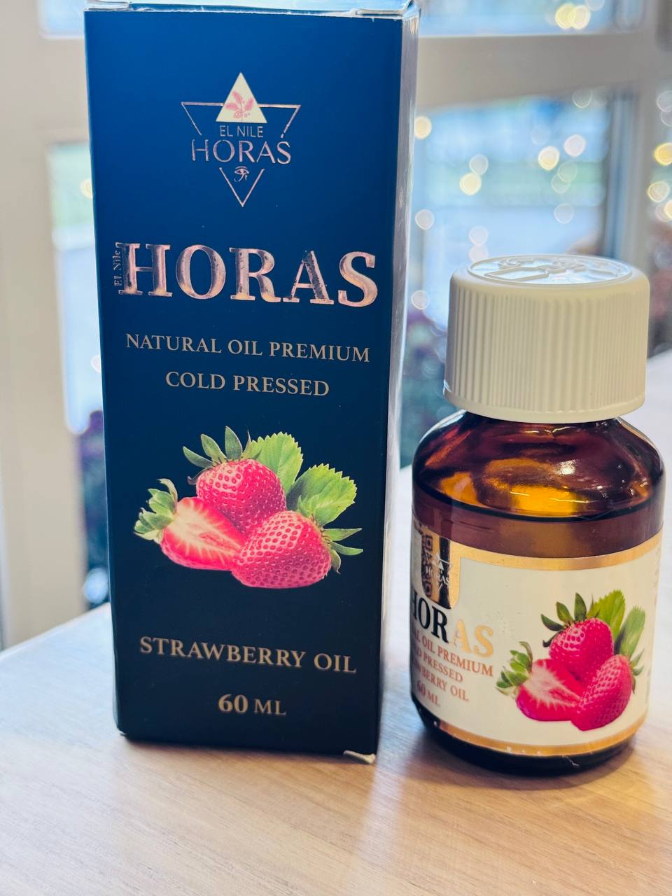 Horas. Олія (масло) полуниці. 60ml. Strawberry Oil