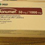 Janumet Янумет (50mg/1000mg) (sitagliptin/metformin hydrochloride). 56 таблеток, вкритих плівковою оболонкою