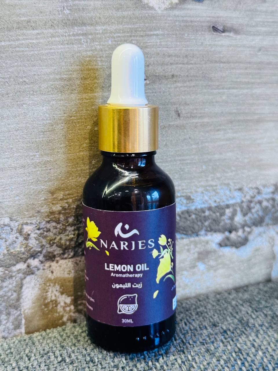 Narjes. Лимонна олія. Ароматерапія. 30мл. Lemon oil. Aromatherapy