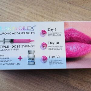 Dr. Skin Oilex. Філер для губ з гіалуроновою кислотою. Шприц для багаторазового використання. Hyaluronic acid lips filler. Multi-dose syringe