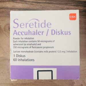 Seretide Accuhaler/Diskus (50/250). Серетид Аккухалер/Дискус (50/250). Порошок для інгаляцій