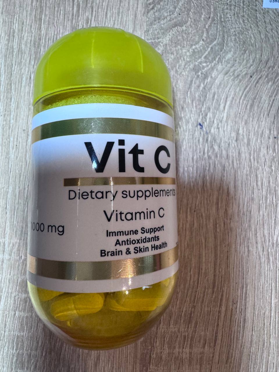 Vit C Dietary Supplement. Вітамін С Харчова добавка. 30 таблеток