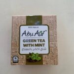 Abu Auf. Зелений чай з м'ятою. 12 пакетиків. Green tea with mint