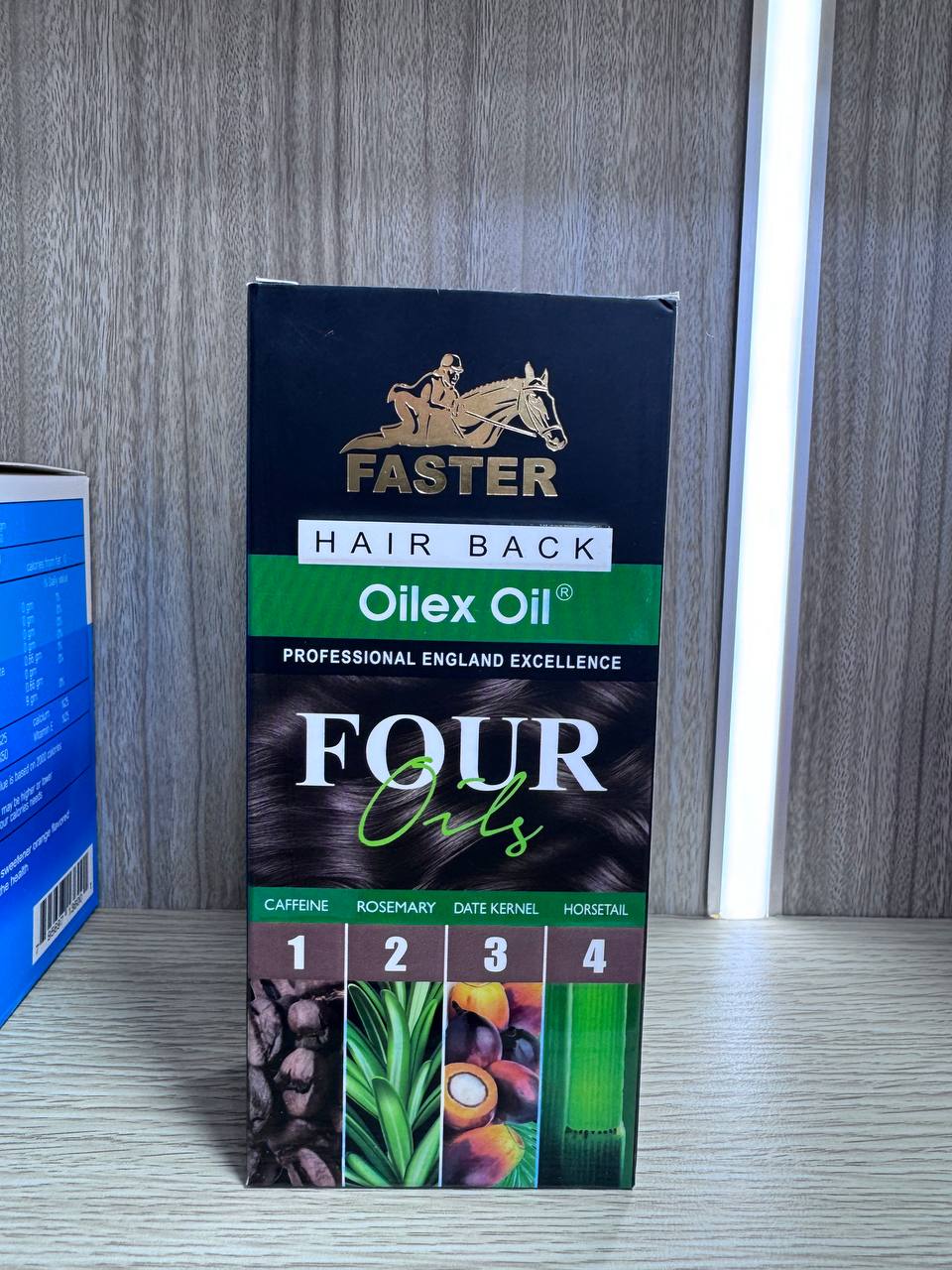 Faster. Hair Back. Four Oils. Чотири олії