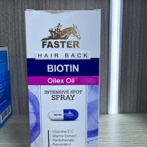 Faster. Hair Back. Інтенсивний біотиновий точковий спрей. Biotin Intensive Spot Spray