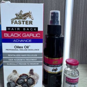 Faster. Hair Back. Black Garlic Advance. Чорний часник