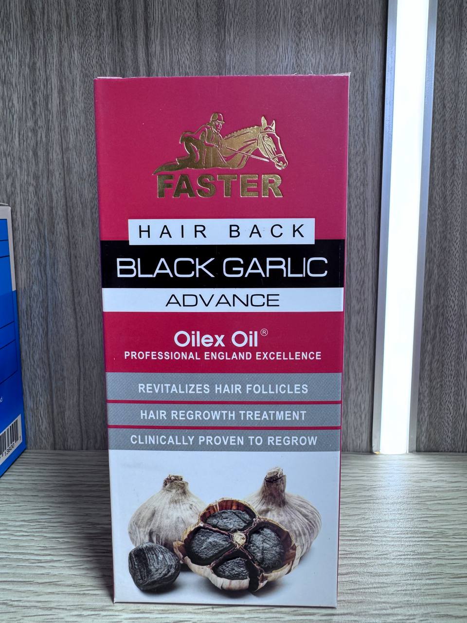 Faster. Hair Back Advance. Спрей з маслом чорного часнику. Black Garlic Oil Spray