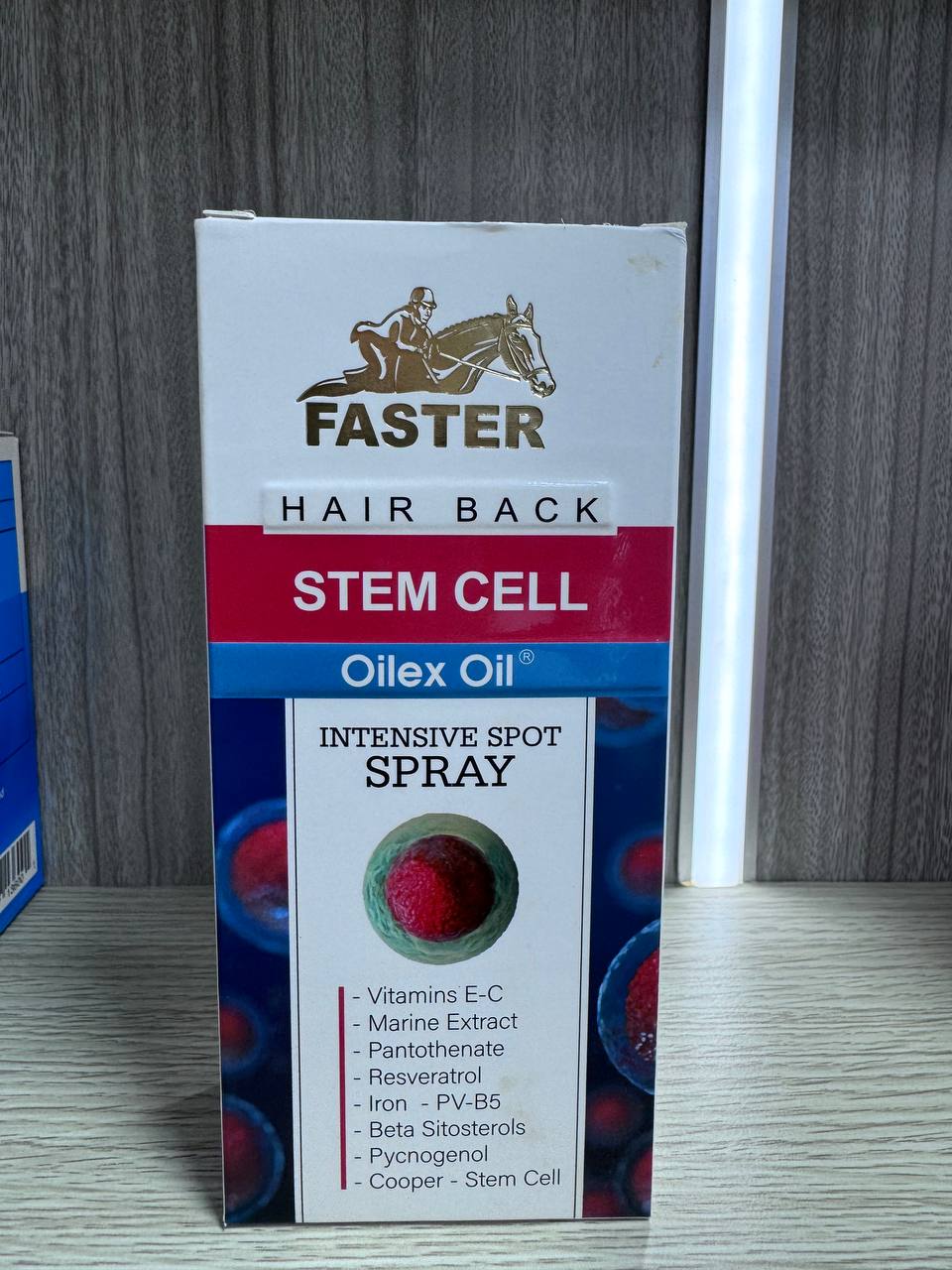Faster. Hair Back. Стовбурові клітини. Інтенсивний точковий спрей. Stem Cell. Intensive Spot Spray