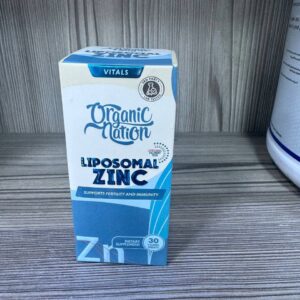 Organic Nation. Liposomal Zinc. Ліпосомальний цинк 25​​мг. 30 таблеток
