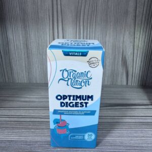 Organic Nation. Optimum Digest. 30 tablets. Комплекс травних ферментів
