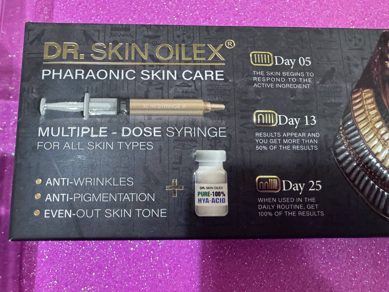 Dr Skin Oilex. Фараонова сироватка для догляду за шкірою. 30мл. Pharaonic skin care serum - Зображення 3