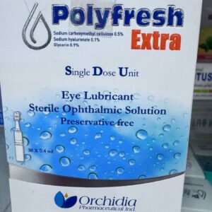 Orchidia. Polyfresh Extra. Зволожувальний засіб для очей. 30x0.4мл. Eye Lubricant