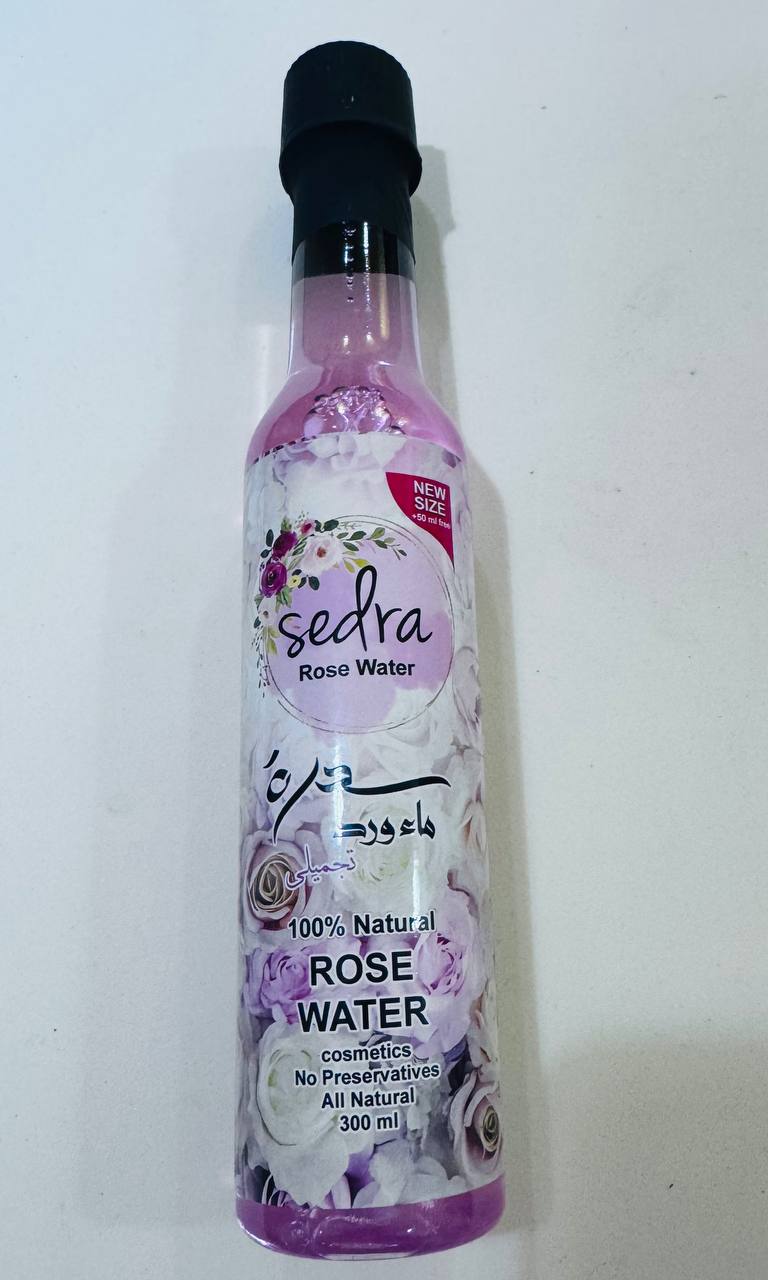 Sedra. Rose Water. Косметична вода рози (рожева вода). 300ml
