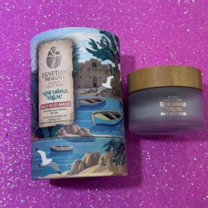 Egyptian Treasures. Єгипетські скарби. Грязьова маска для обличчя зі спіруліни і водоростей. 50г. Spirulina Algae Face Mud Mask