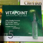 Vitapoint. Ампули з Алое Вера для міцного волосся. 5х10мл. Ampoules with Aloe Vera for strong hair