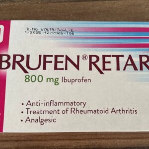 Brufen Retard (Ibuprofen). Бруфен Ретард 800мг. 20 таблеток