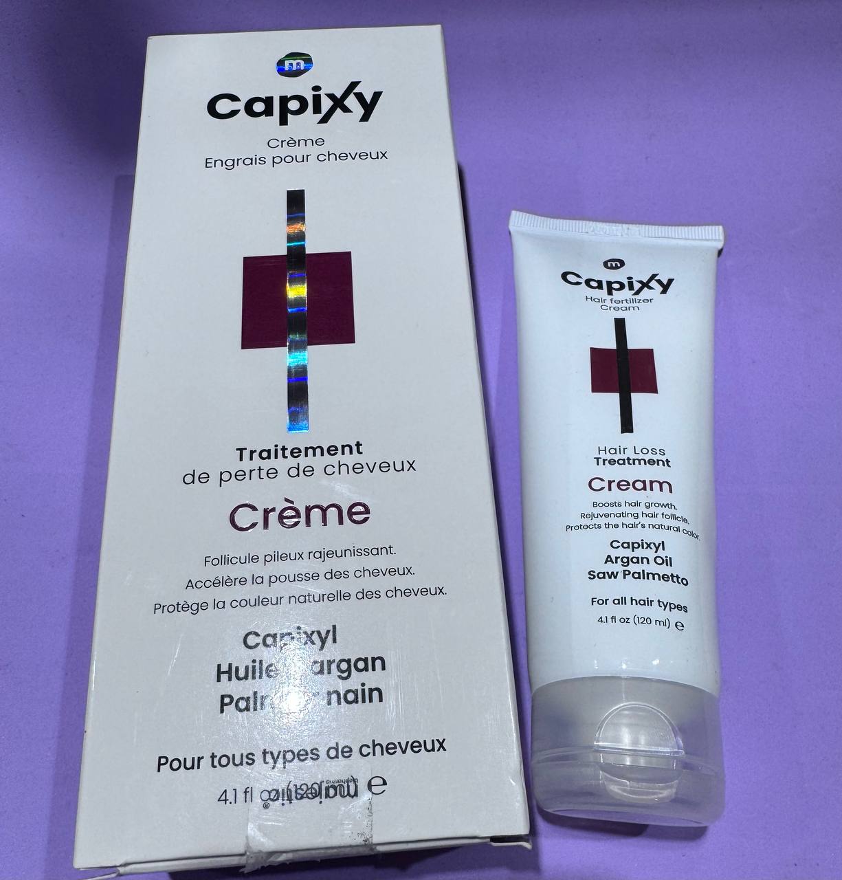 Capixy. Добриво для волосся. Крем. 120мл. Hair Fertilizer. Cream