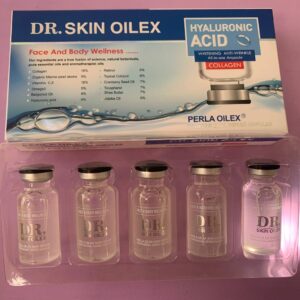 Dr. Skin Oilex. Perla Oilex. Гіалуронова кислота та колаген. 5 ампул. Hyaluronic Acid and Collagen