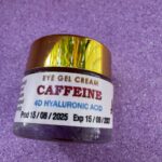 Sahara. Сахара. Крем-гель для очей з кофеїном. 4D гіалуронова кислота. Caffeine Eye Gel Cream. 4D hyaluronic acid