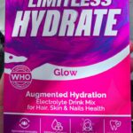 Limitless Hydrate. Сяйво. Суміш для напою з електролітами для здоров'я волосся, шкіри та нігтів. 6 стіків. Glow. Electrolyte Drink Mix for hair, skin and nails health